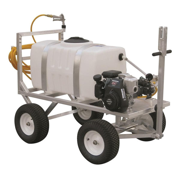 portable garden sprayer wheels Kings 50-Gallon 4-Wheel Trailer Sprayer, K4C50P15
