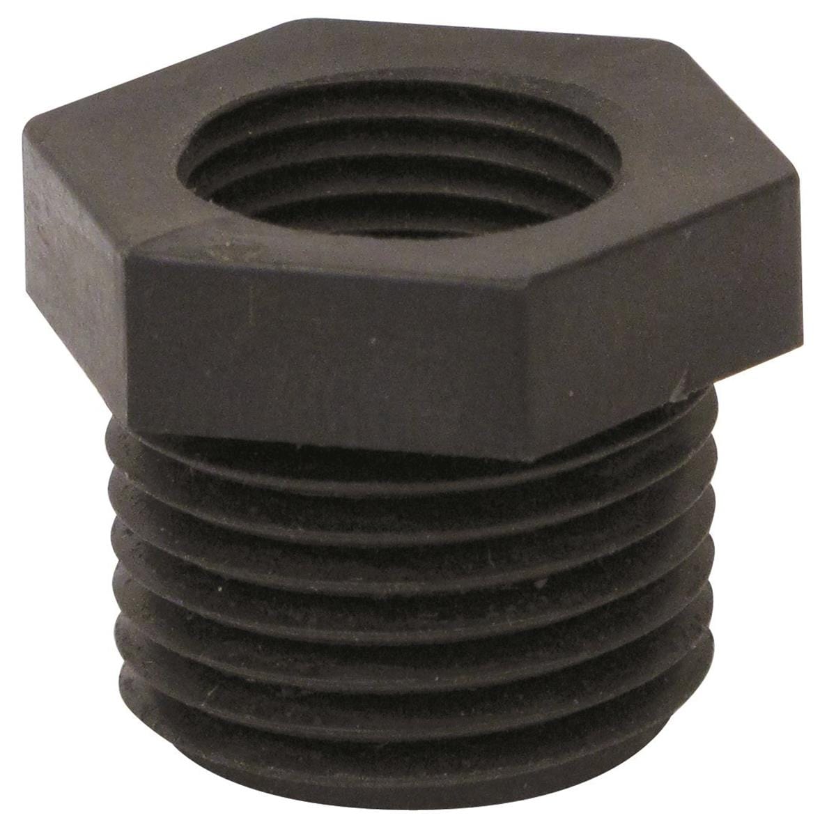 Fimco Adapter, Poly 1/2" MNPT x 1/4" FNPT