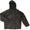 Tri Weave® FR 30"L Hooded Rain Jacket, Black