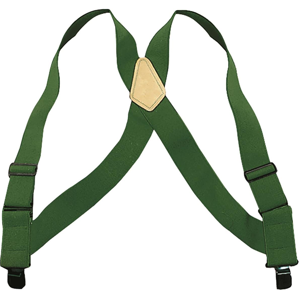 Olive Side-Clip Suspenders