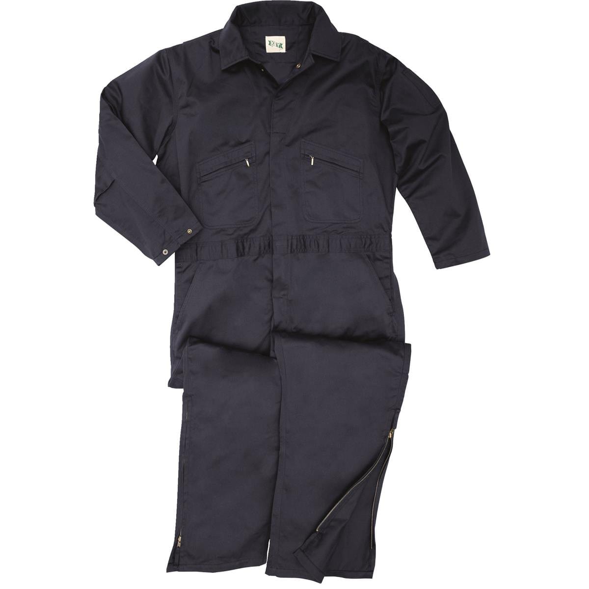 Navy Key Deluxe Unlined Long Sleeve Coveralls