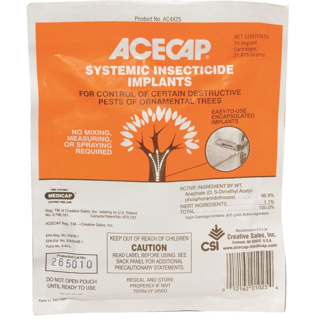 Systemic Insecticide Tree Care Implants