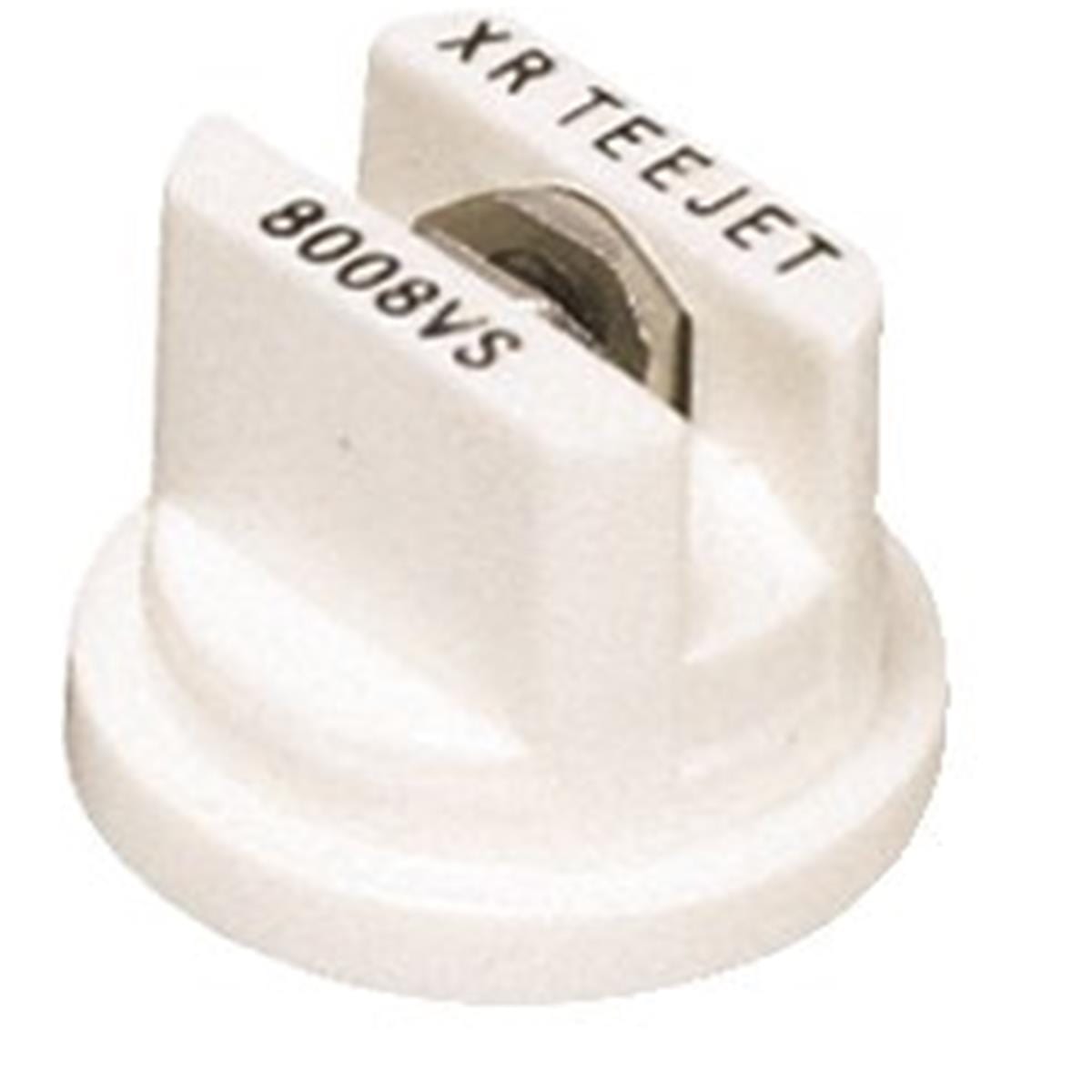 White XR TeeJet Extended Range 80° Flat Spray Tip