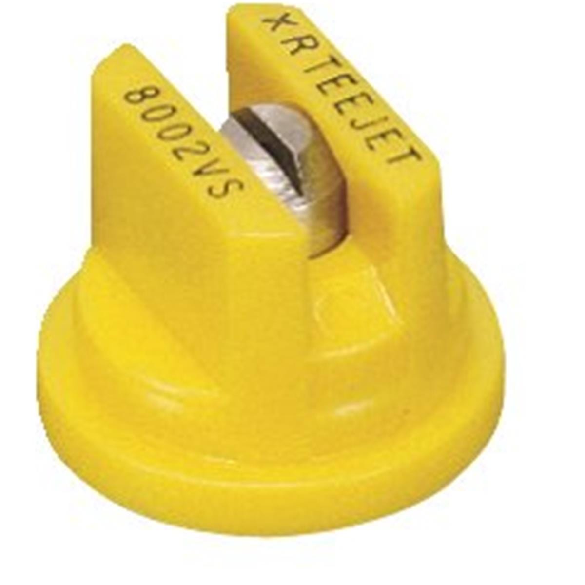Yellow XR TeeJet Extended Range 80° Flat Spray Tip