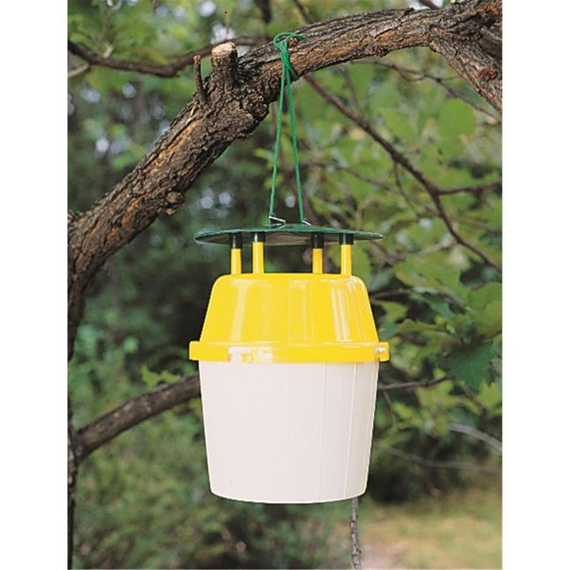 Reusable White/Yellow/Green Bucket Trap, 4 Pieces