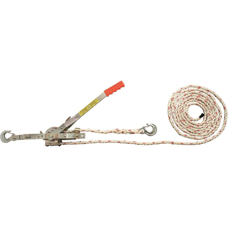 3/4 Ton Rope Puller Come Along Winch – 1653lb Capacity, 100ft Rope – Model JX1.3-30