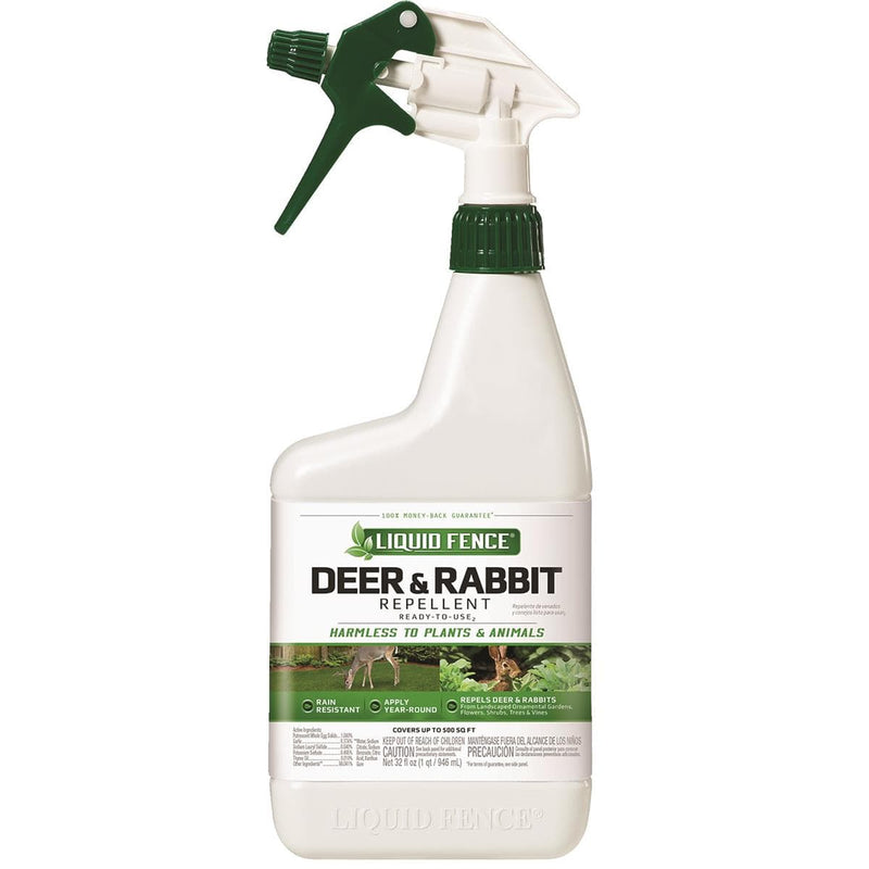 Liquid Fence Quart Ready-to-Use Deer and Rabbit Repellent