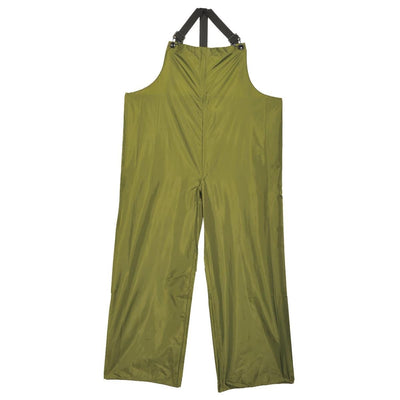 Green Air Weave Breathable Rain Bib Overalls