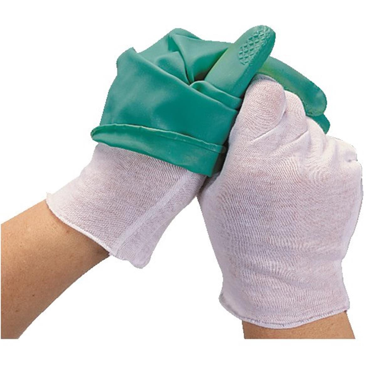 Disposable Cotton Glove Liners, Dozen Pair