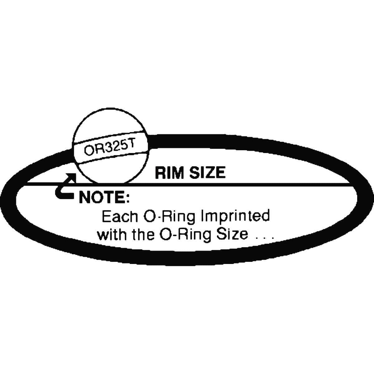 One OR21T Highway/Grader O-Ring (rim dia. 21")