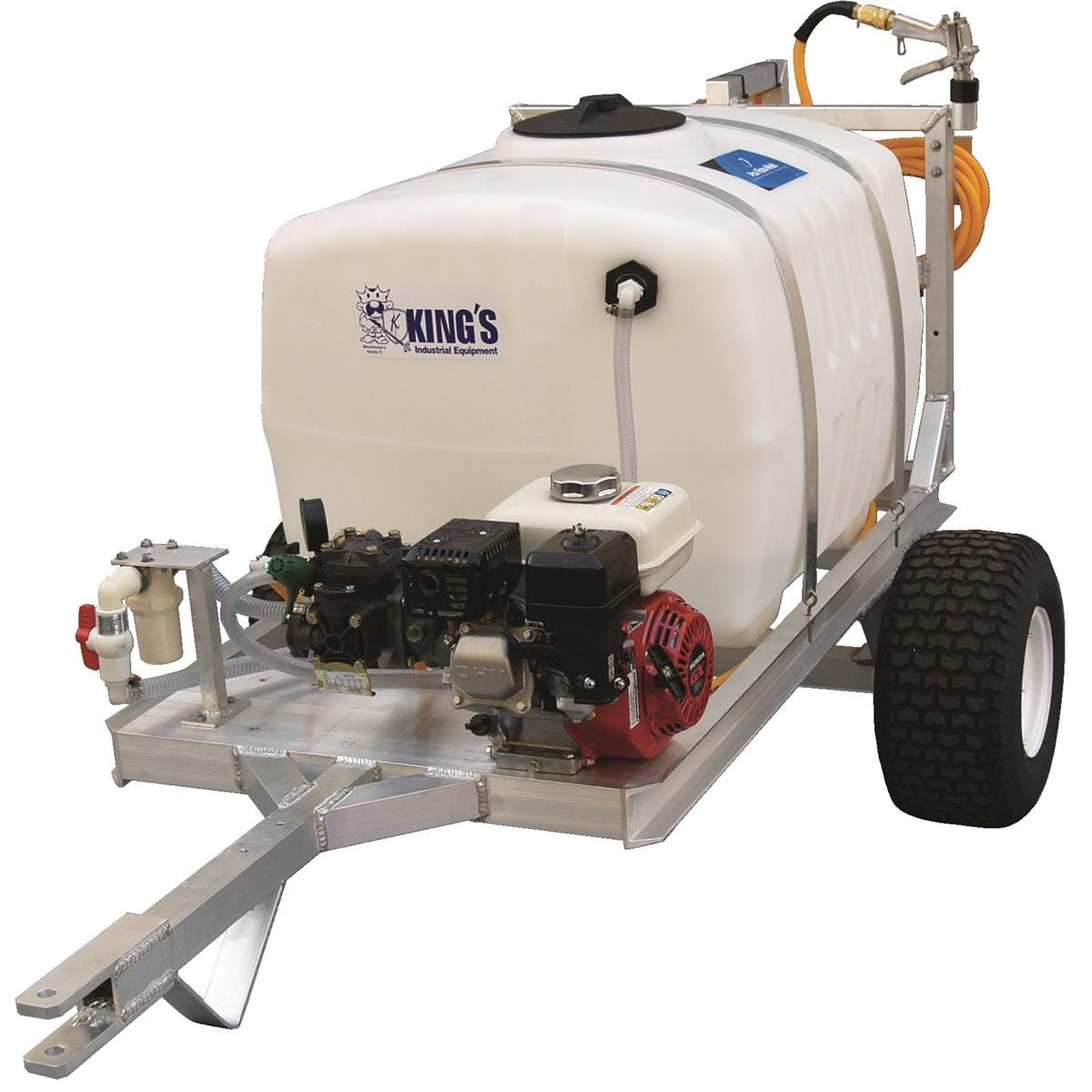 100-gal. Two-Wheel Trailer Sprayer with Boomless Nozzle
