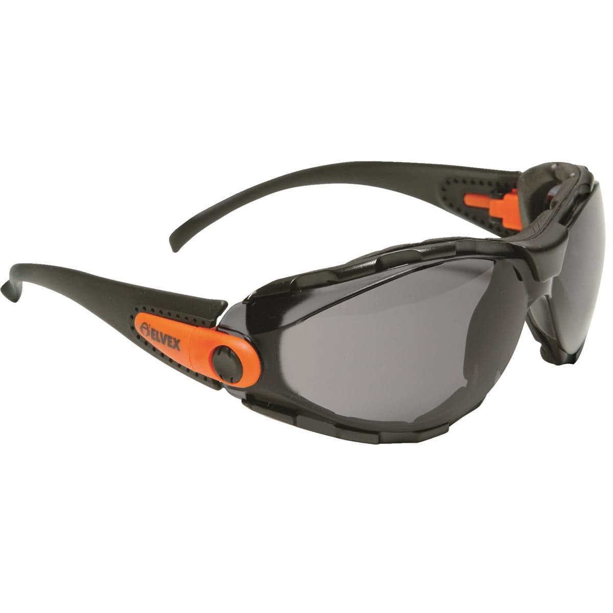 Gray Elvex Go-Specs Safety Glasses