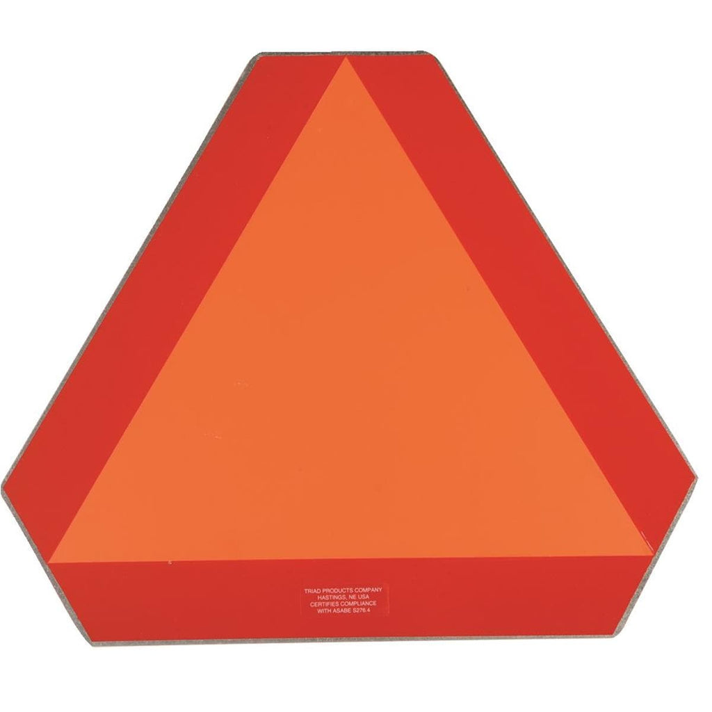 TRIAD PRODUCTS Traditional, Metal-Backed SMV Sign 2000879 | Gemplers