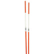 High-Visibility Orange Property Markers, 6'L
