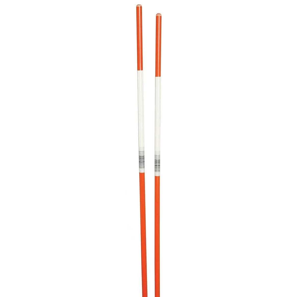 High-Visibility Orange Property Markers, 6'L