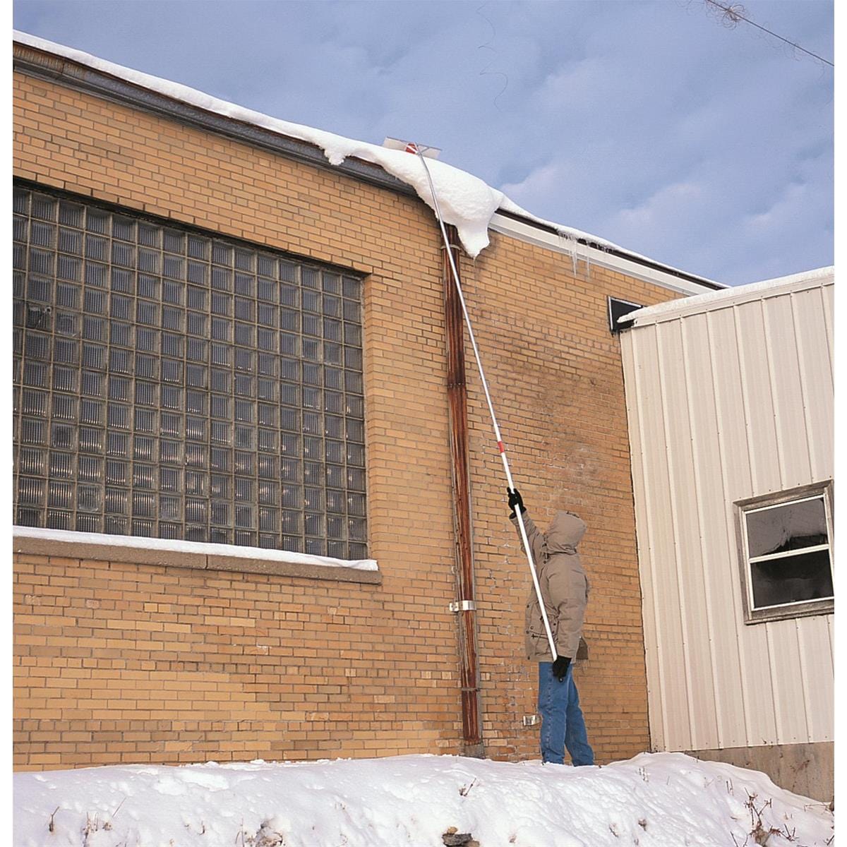 Midwest Rake Lightweight Aluminum Snow Roof Rake
