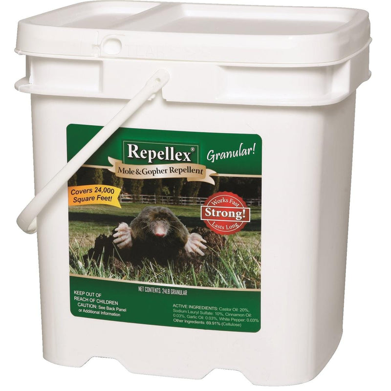 Mole and Gopher Repellent, 24-lb. Granular