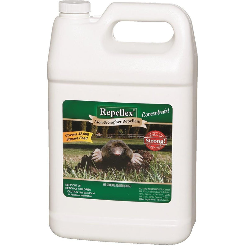 Repellex Mole and Gopher Repellent, 1-gal. Concentrate