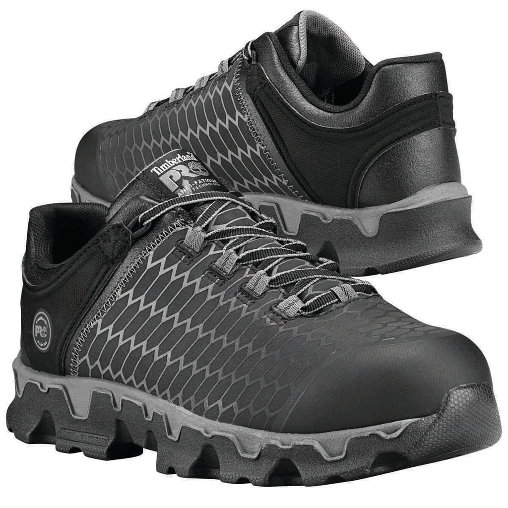 Black Timberland PRO Powertrain Low-Height Work Shoes