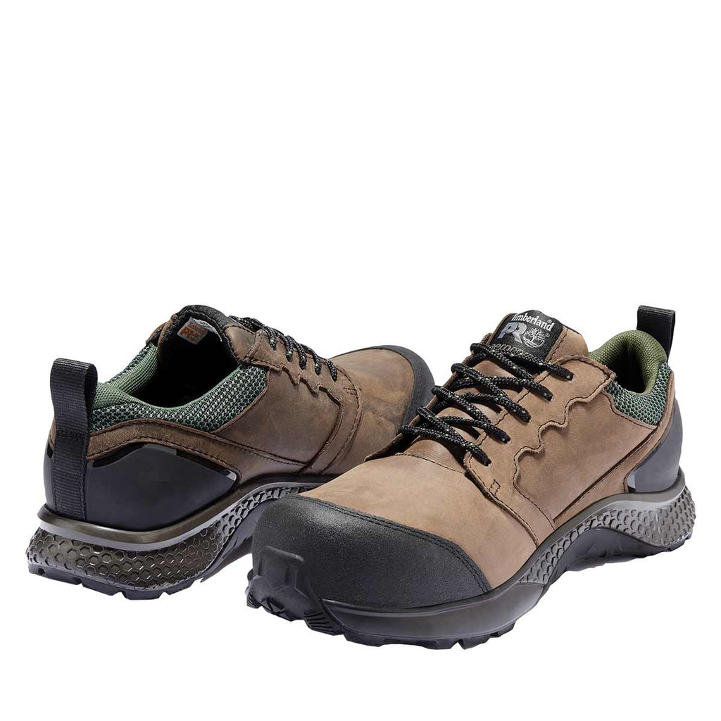 Front of the Timberland PRO Reaxion Composite Toe Work Shoe