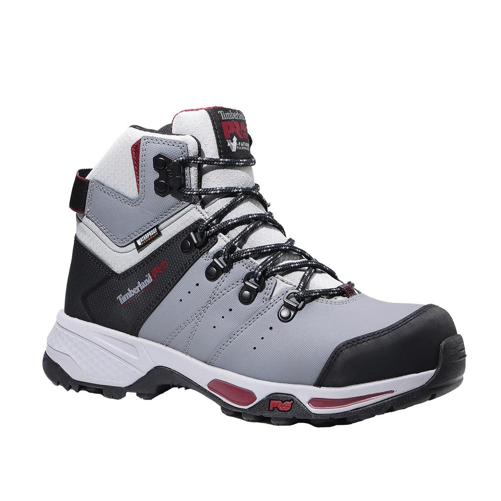 Grey/Purple Timberland PRO Women's Switchback Composite Toe Boots
