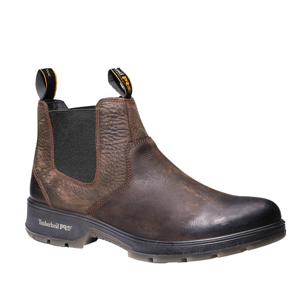 Timberland PRO Nashoba Slip-On Soft Toe Boot 10.5 Men's Brown Timberland PRO Nashoba Slip-On Soft Toe Boot 10.5 Men's Brown