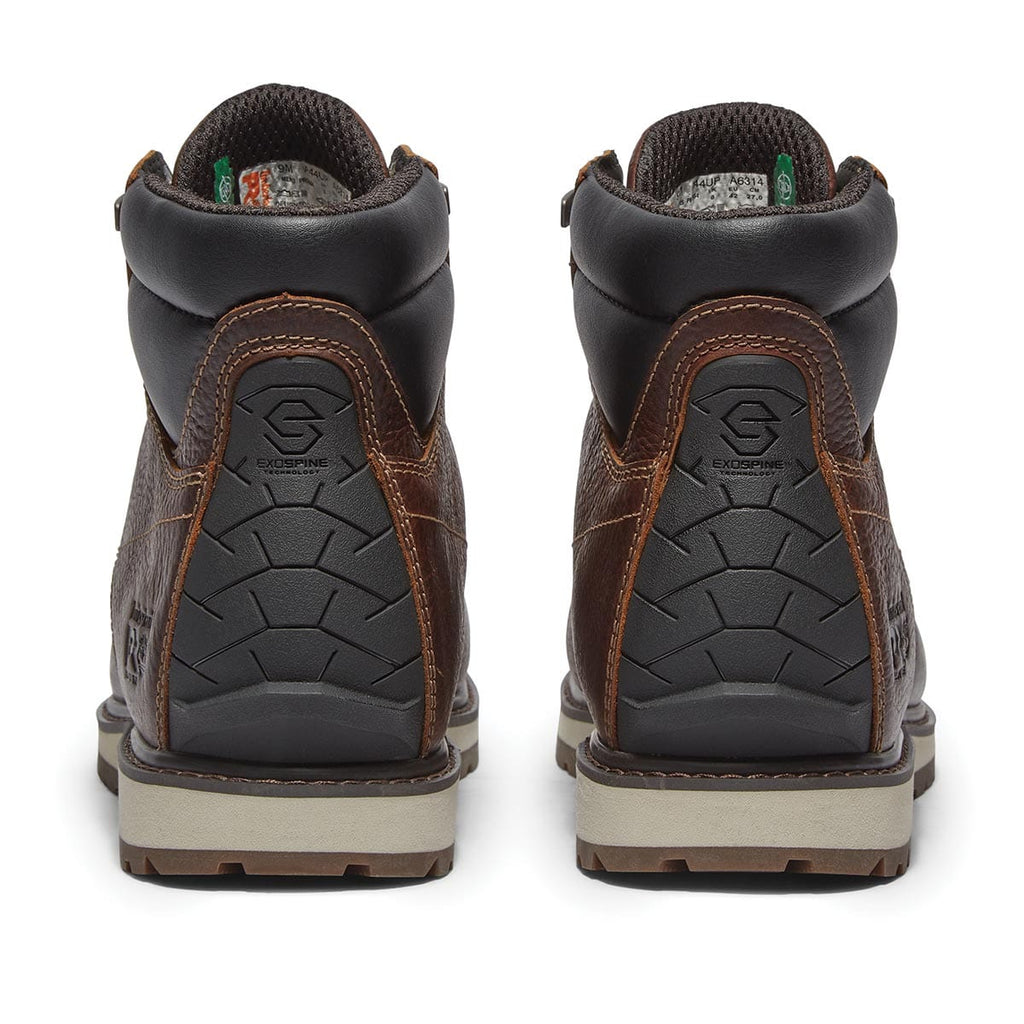 Brown Timberland PRO Irvine Wedge 6" Alloy Safety Toe Boots