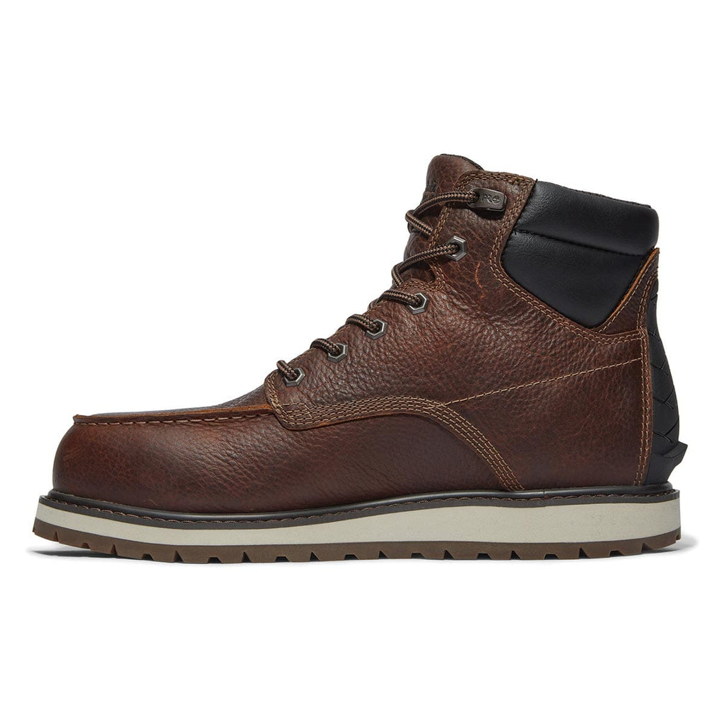 Brown Timberland PRO Irvine Wedge 6" Alloy Safety Toe Boots
