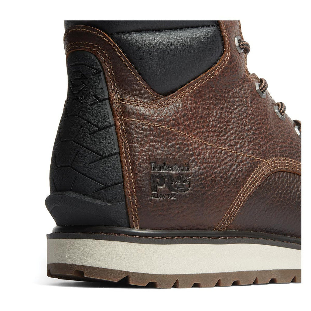 Brown Timberland PRO Irvine Wedge 6" Alloy Safety Toe Boots