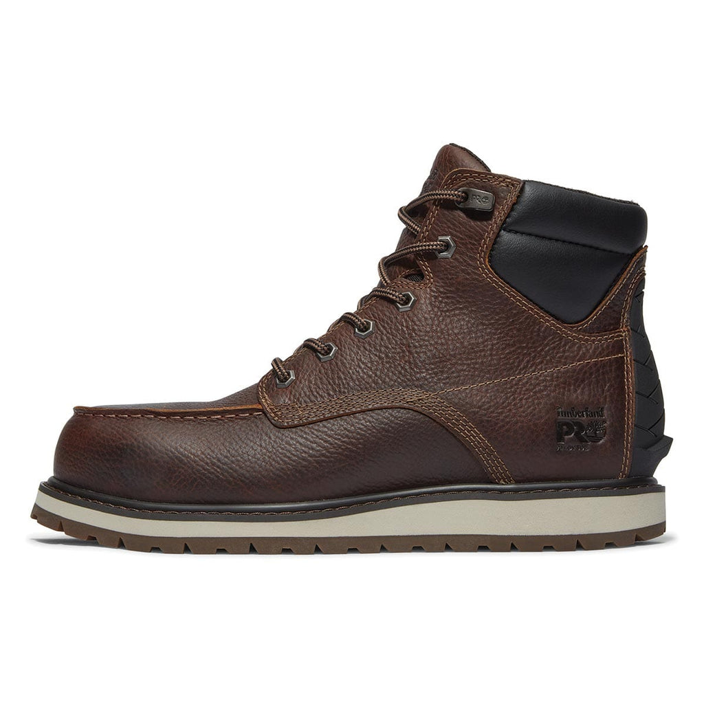 Brown Timberland PRO Irvine Wedge 6" Alloy Safety Toe Boots