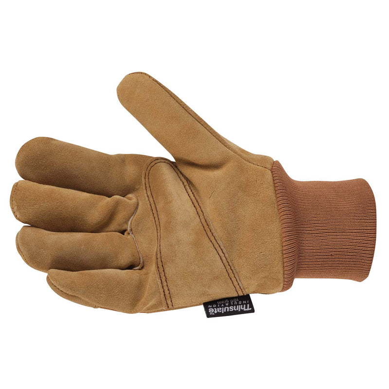 Winter Leather Work Gloves Sherpa Fleece Lined In Mens  Small,Med,Large,XL,XXL (XXL) 