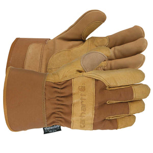 Carhartt Insulated Duck Synthetic Leather Safety Cuff Gloves