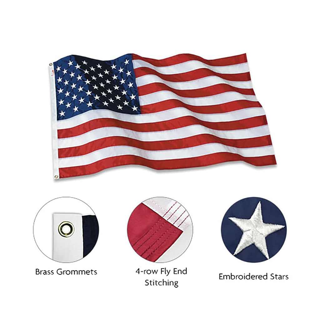 Carrot-Top Industries Beacon Nylon American Flags