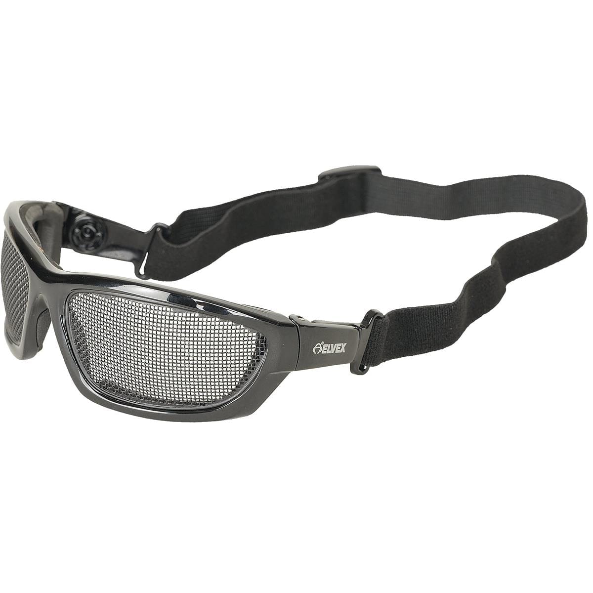 Elvex WELGG50 AirSpecs Steel Mesh Lens, Black