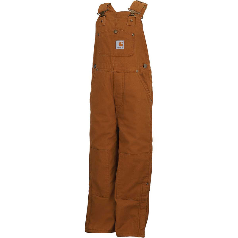 Carhartt Loose Fit Firm Duck Insulated Bib Overall Black 2XL