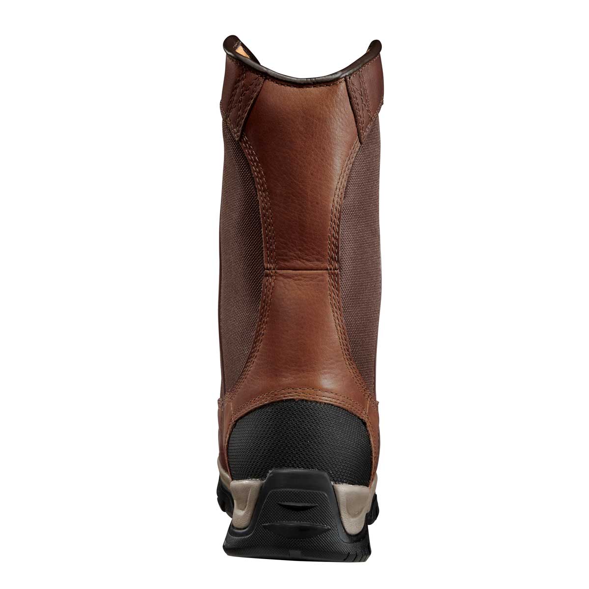 View of the back of the Carhartt Men's Ground Force 10" Composite Toe Wellington Boots
