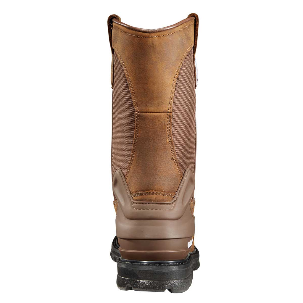 View of the back of the Carhartt Men's 11"H Steel Toe Wellington Boots
