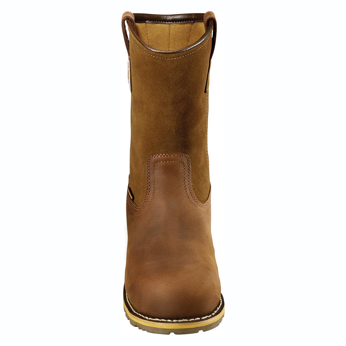 Dark Brown Carhartt Men's 10" Carbon Nano Toe Wellington Boot