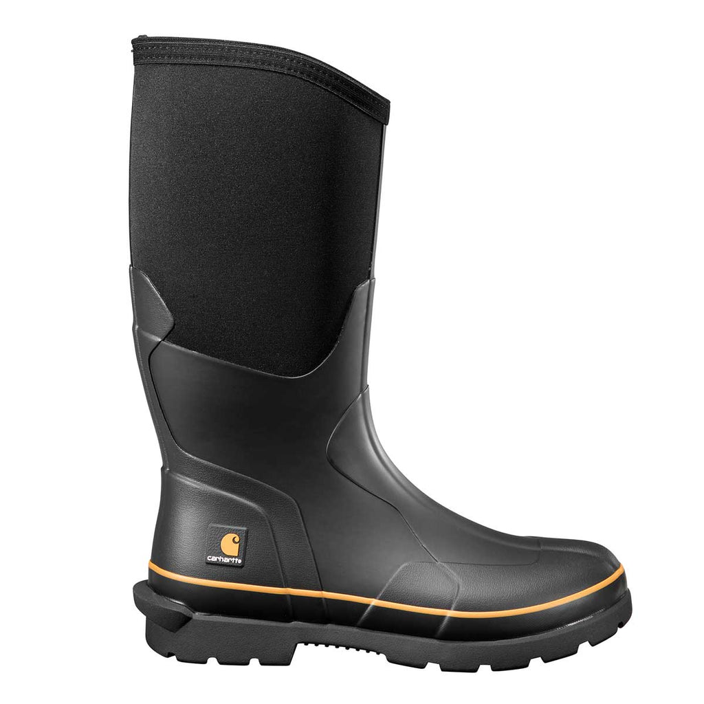 Front of the Carhartt Men's Mudrunner 15" Waterproof Safety Toe Rubber Boots