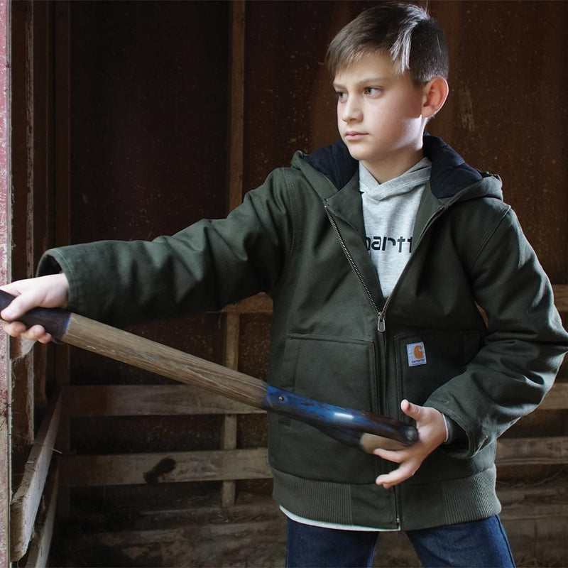 Carhartt Kids' Flannel Quilt Lined Active Jacket - Olive – Lenny's