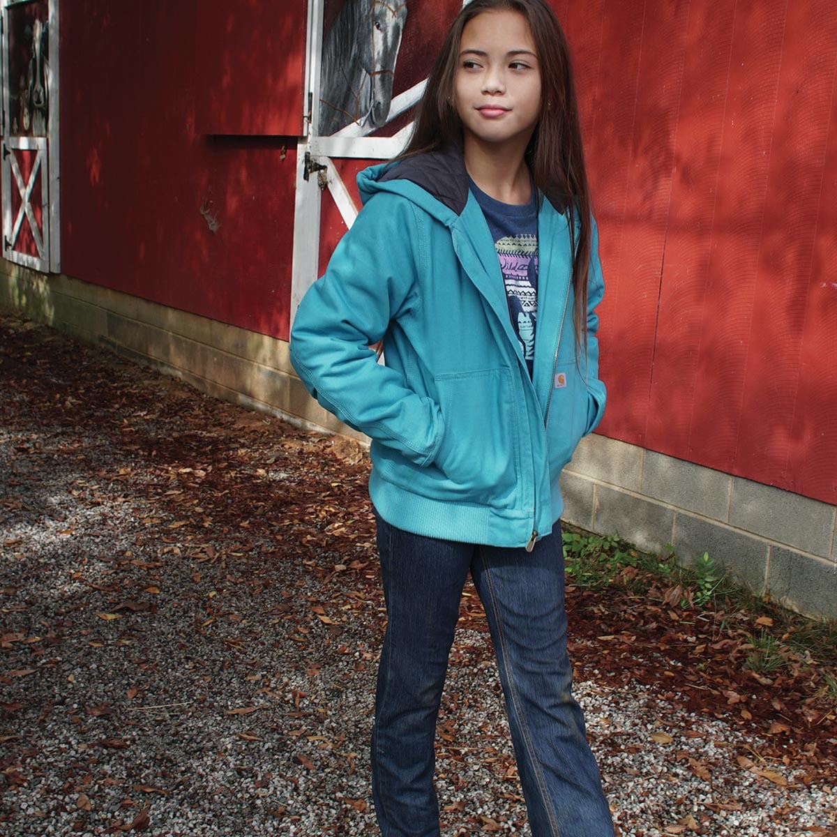 Carhartt Girls' Sherpa Lined Active Jac