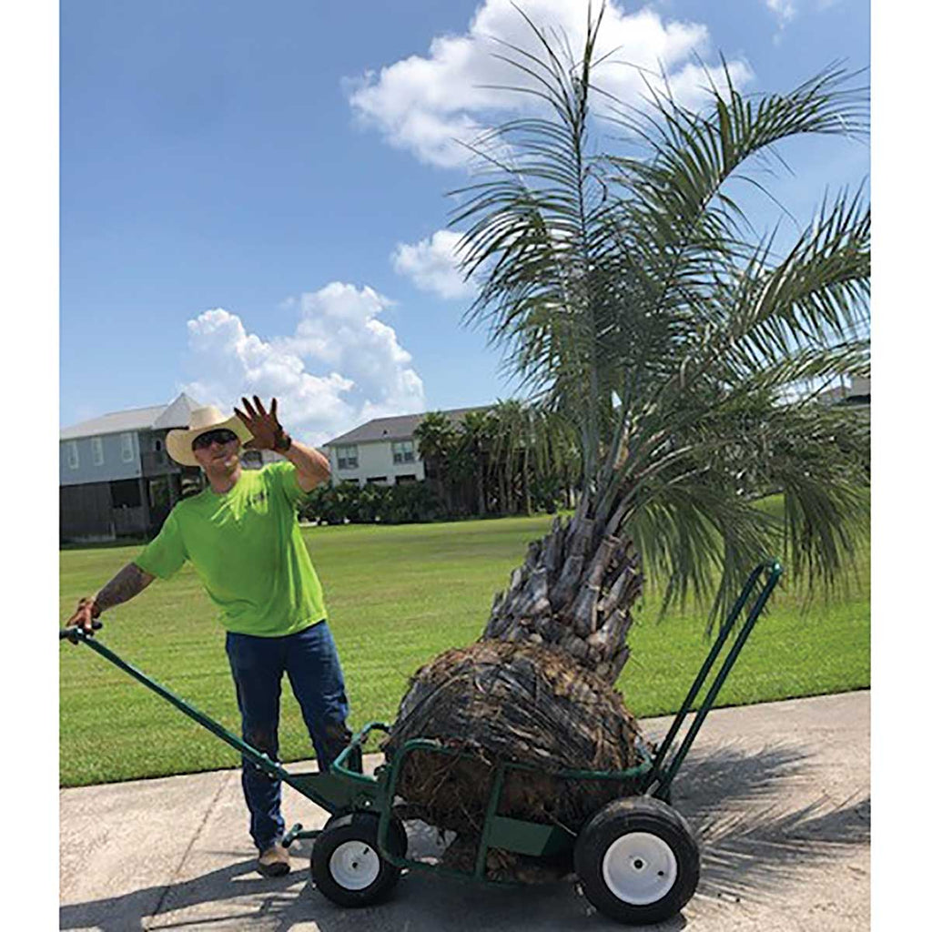 The Landscaper's Buddy Cart In Use+++The Landscaper's Buddy Cart In Use