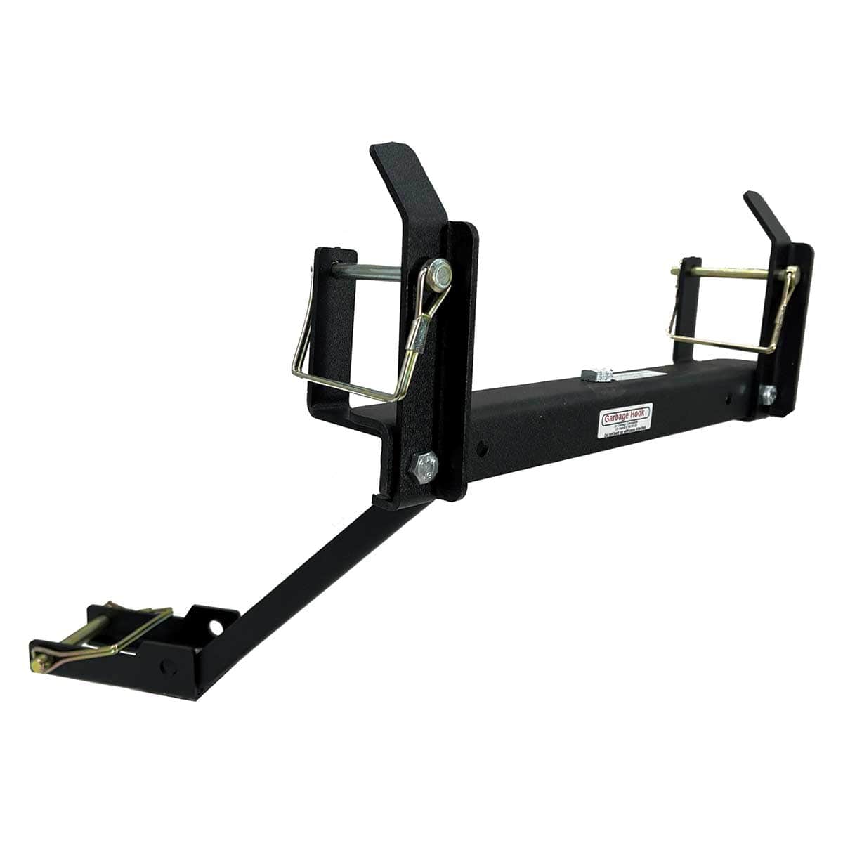 Single-Can Garbage Can Hauling Hook for Lawn Tractor or ATV