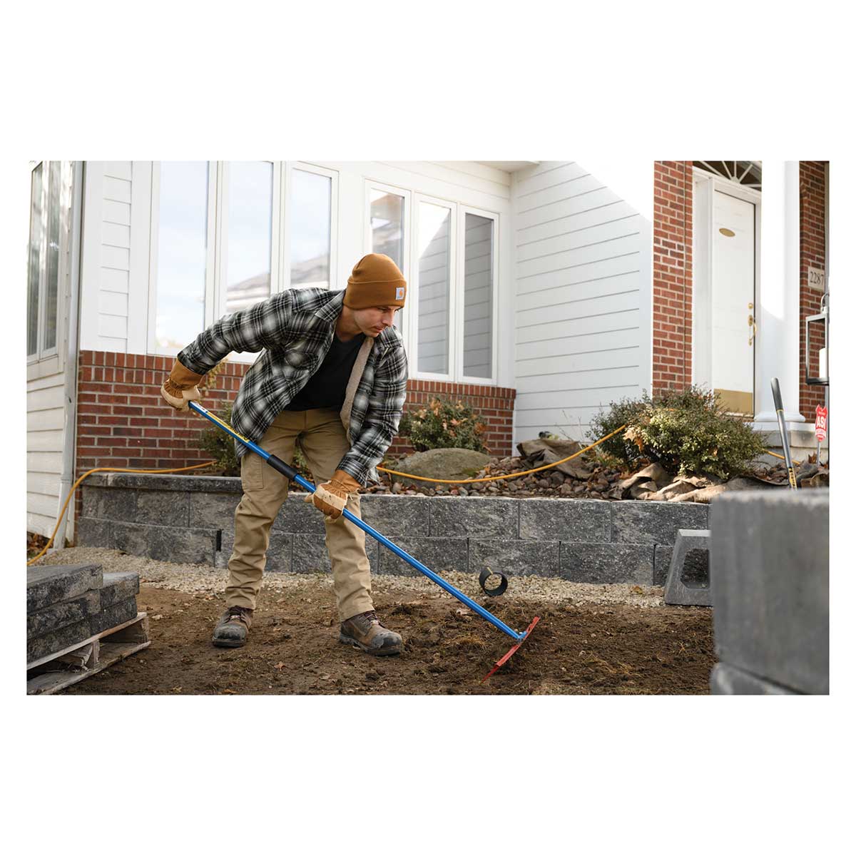 THE KING OF SPADES Handcrafted Steel Rake