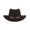 Crushable, Water Repellent Wool Felt Outback Hat 3" Brim