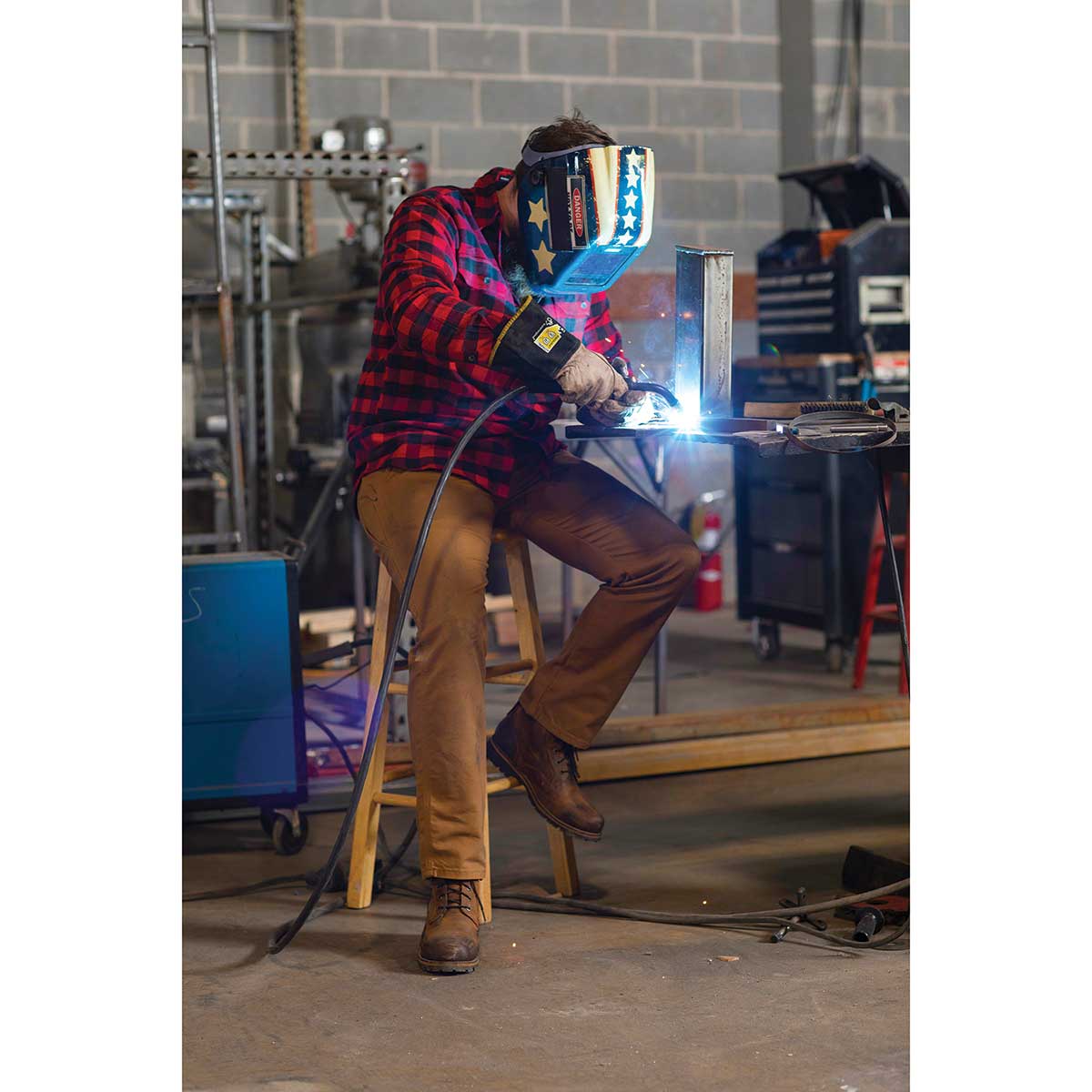 Dickies FLEX Regular Fit Straight Leg Tough Max Duck Carpenter Pants In Use+++Dickies FLEX Regular Fit Straight Leg Tough Max Duck Carpenter Pants In Use