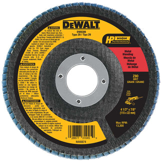 DEWALT 4-1/2 x 7/8 In. Z80 T29 Flap Disc DW8309 | Gemplers