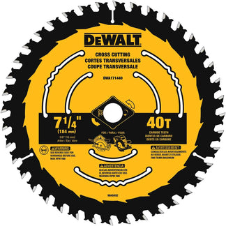 DEWALT 7 1/4 In. 40T Finishing Saw Blade DWA171440 | Gemplers