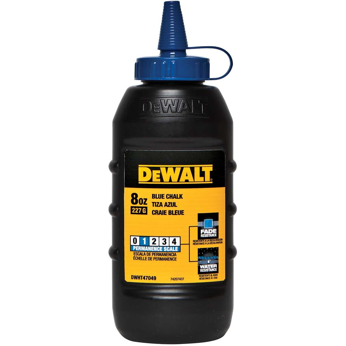 Blue DEWALT 8 oz Chalk