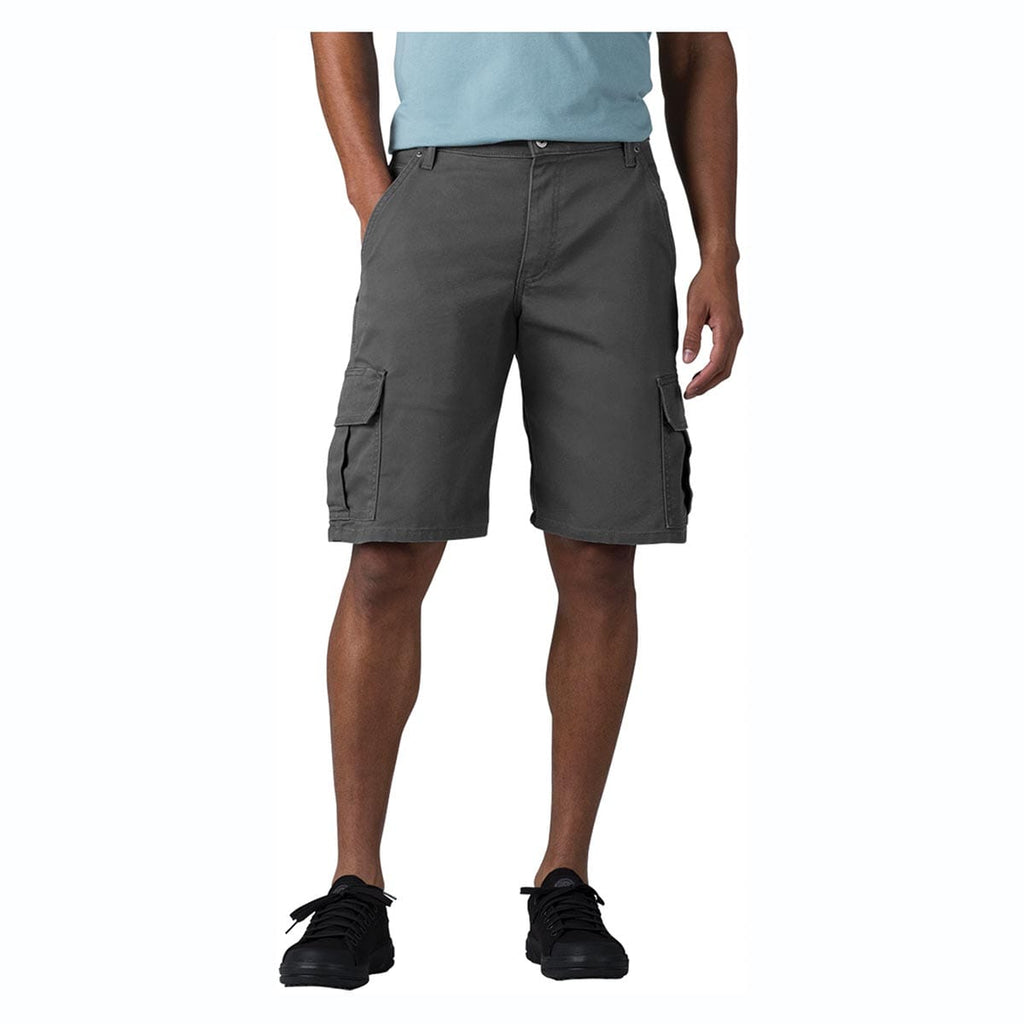 Stonewash Slate Dickies Relaxed Fit Duck Cargo Shorts
